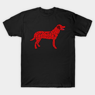 BORK Dog Word Cloud T-Shirt